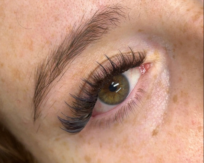 Wispy Brown Lashes