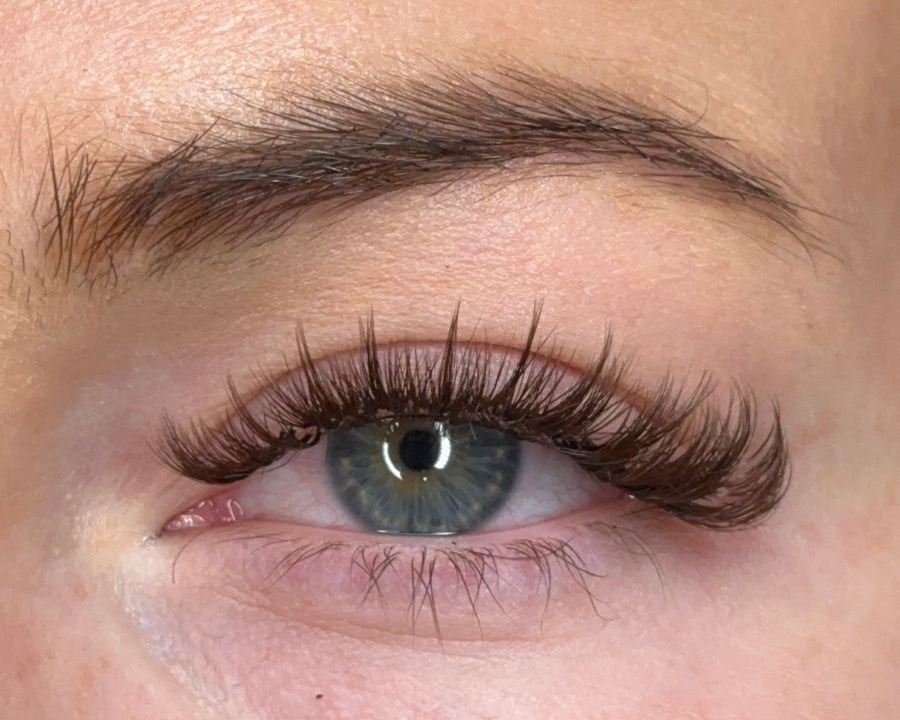 Wispy Brown Lashes