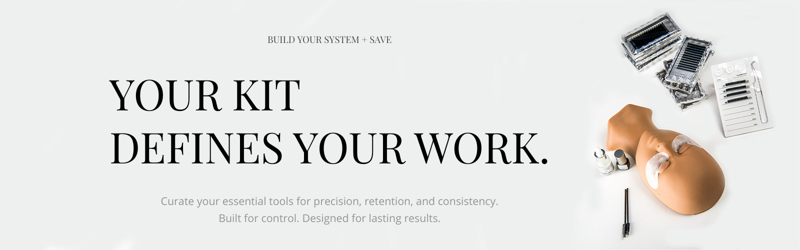 Lash kit promotional banner
