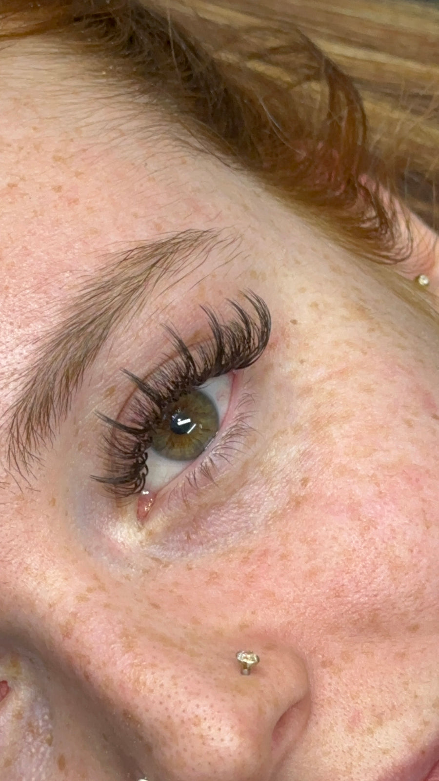 Wispy Brown Lashes
