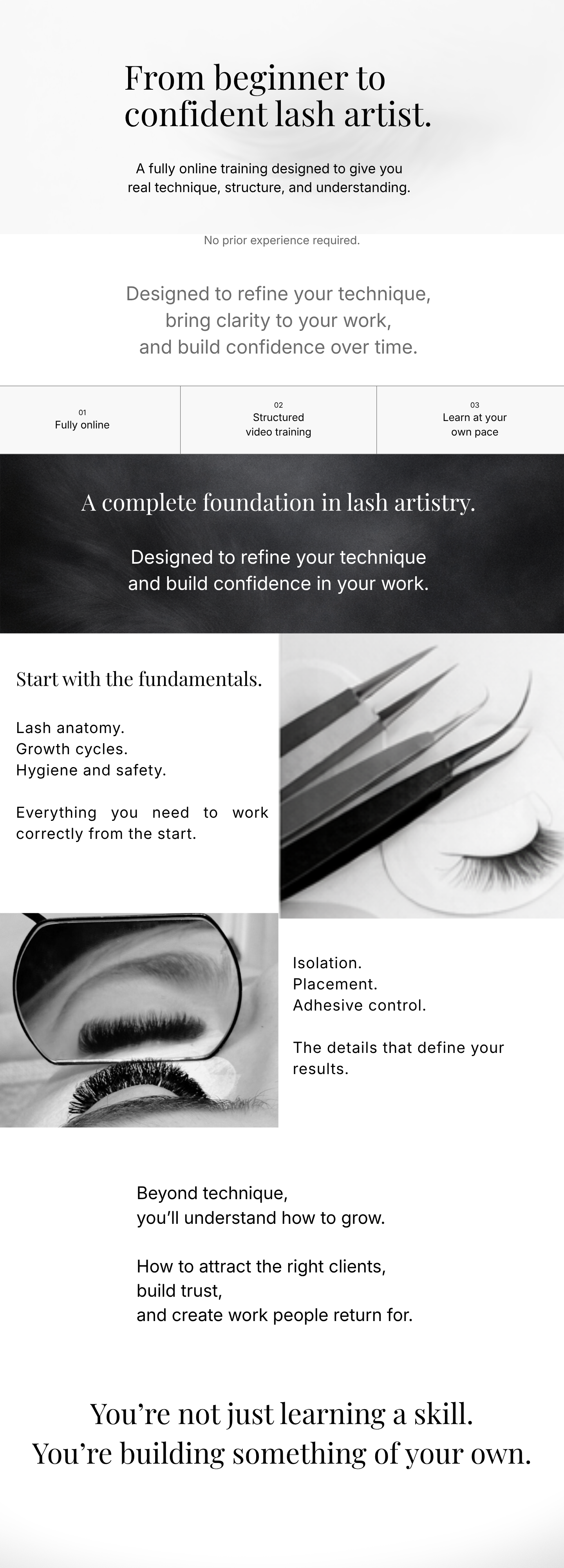Online training image